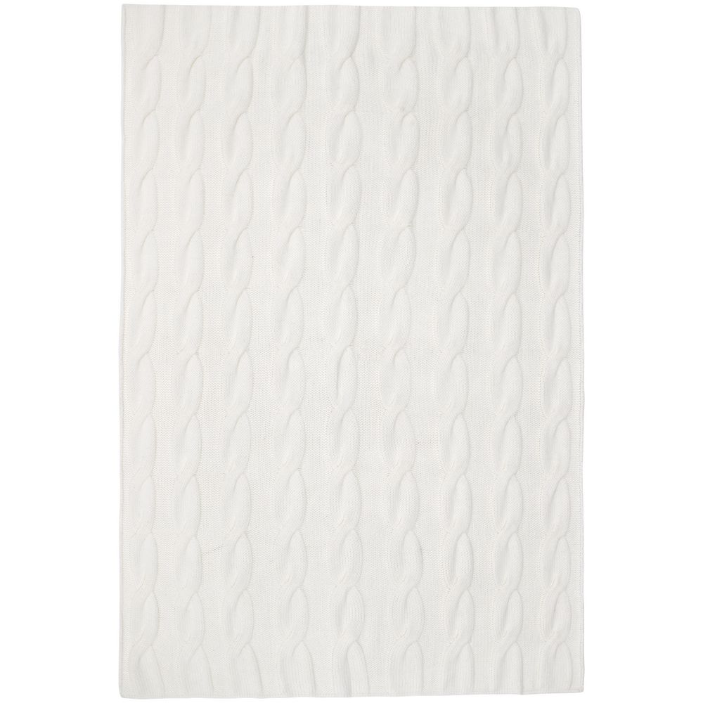 Плед Snefald, белый / Миниатюра WWW (1000)