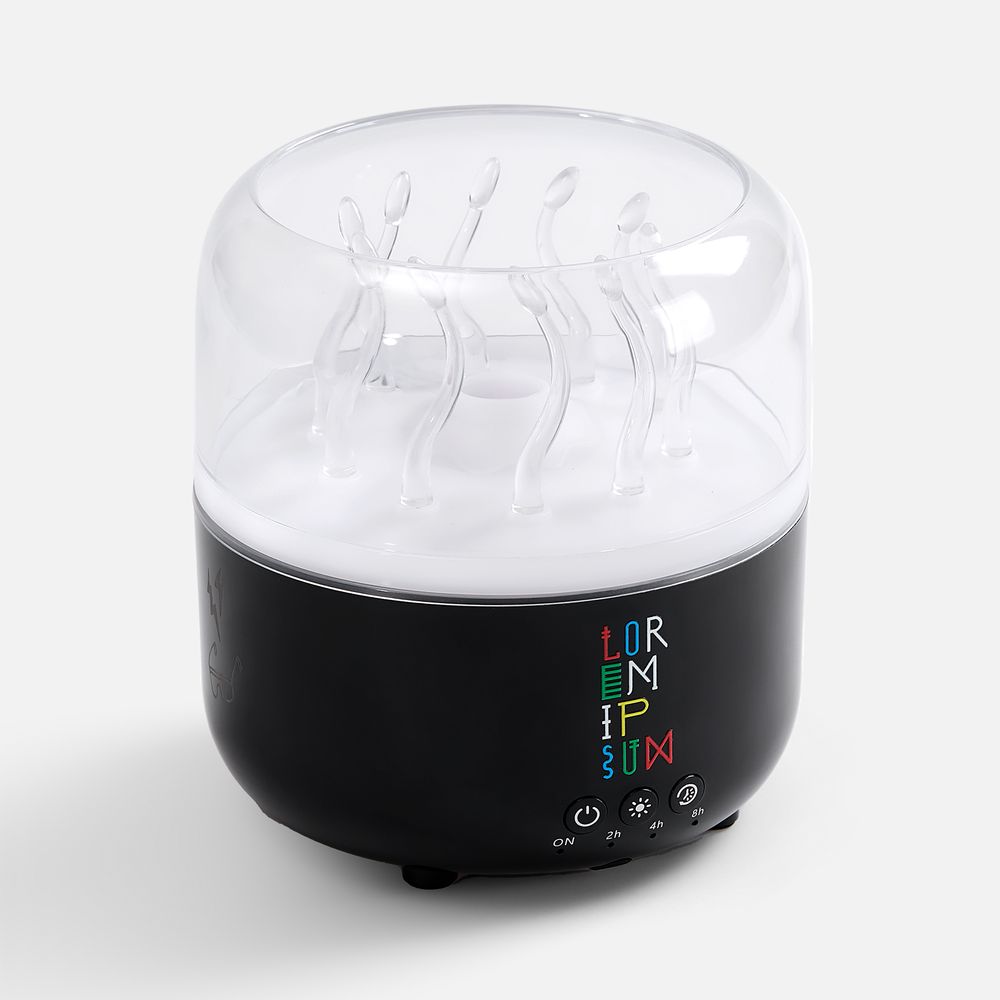 Увлажнитель-ароматизатор Immerso, черный / Миниатюра нанесения (1000)