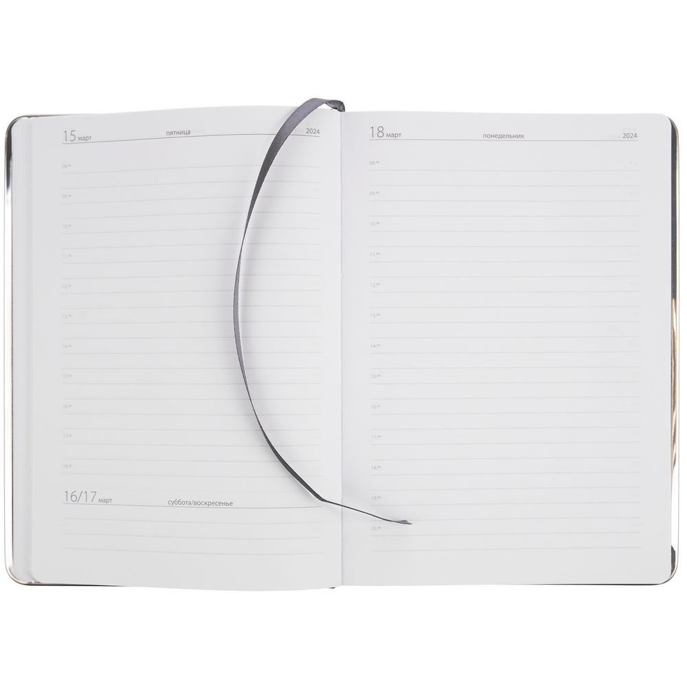 Ежедневник Metal Frame с металлической рамкой на заказ / Миниатюра WWW (1000)