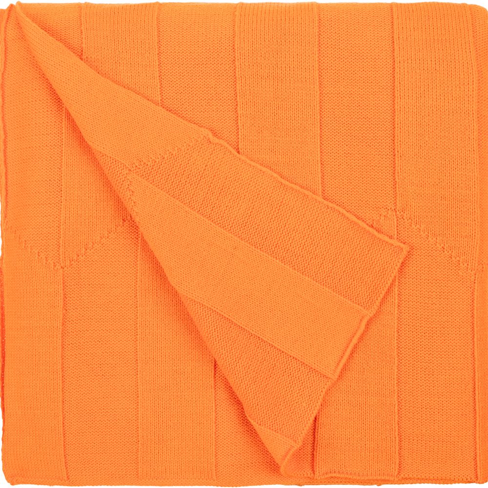 Плед Rombus, оранжевый (апельсин) / Миниатюра WWW (1000)