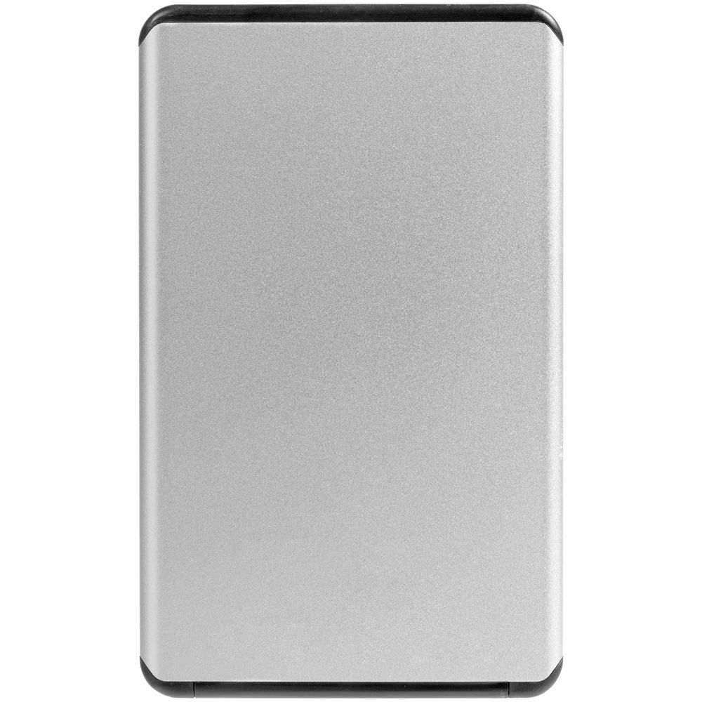 Металлический аккумулятор Double Reel 5000 мАч, серебристый / Миниатюра WWW (1000)