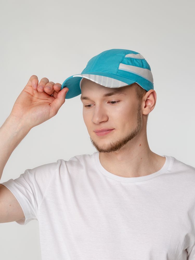 Бейсболка Ben Nevis со светоотражающим элементом, голубая / Миниатюра WWW (1000)