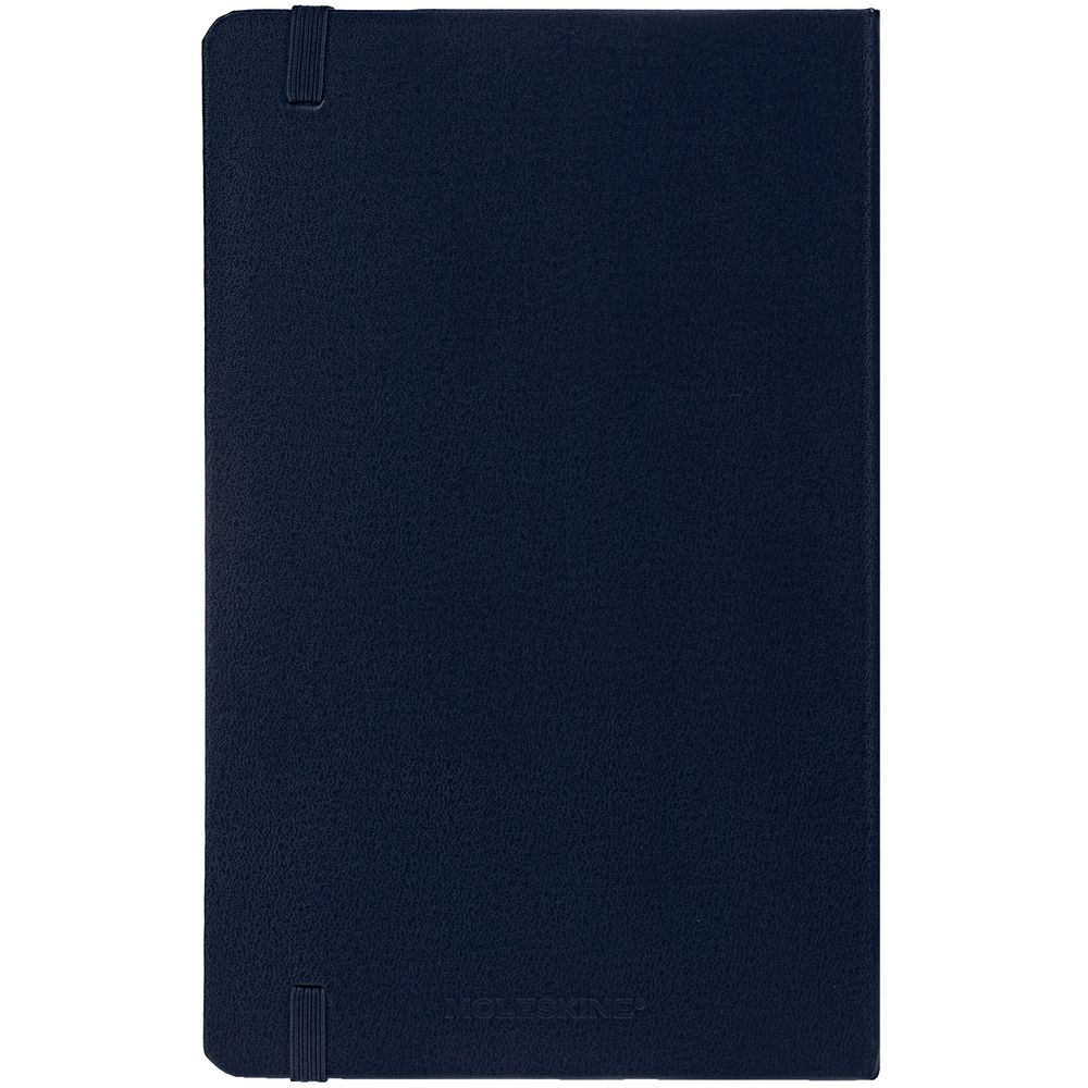 Записная книжка Moleskine Classic Large, в клетку, синяя / Миниатюра WWW (1000)