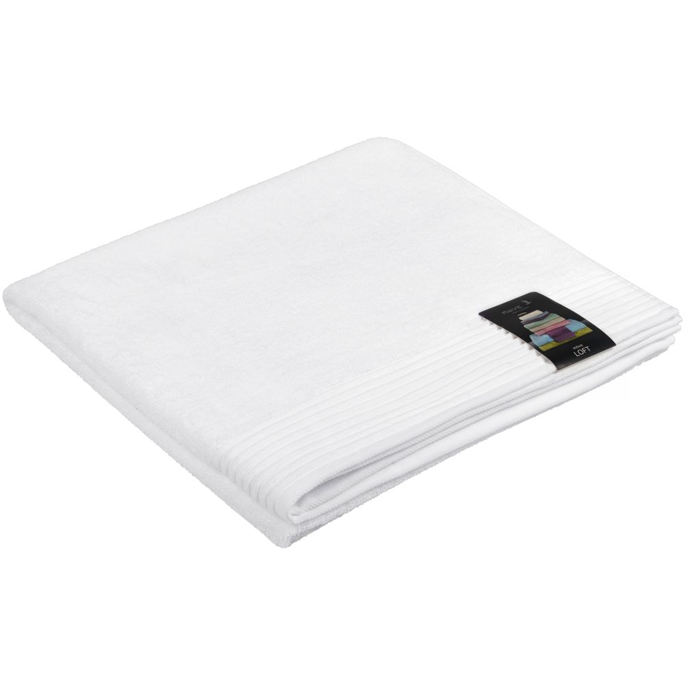 Полотенце Loft, большое, белое / Миниатюра WWW (1000)