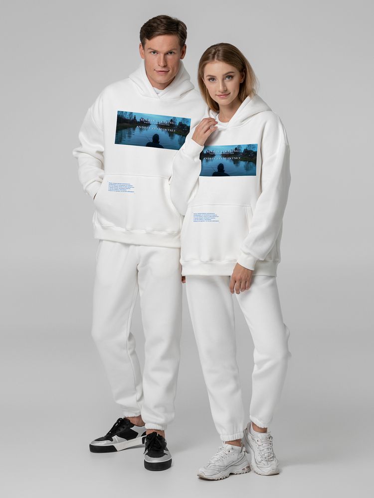 Худи оверсайз «Спецпоказ», молочно-белое / Миниатюра WWW (1000)