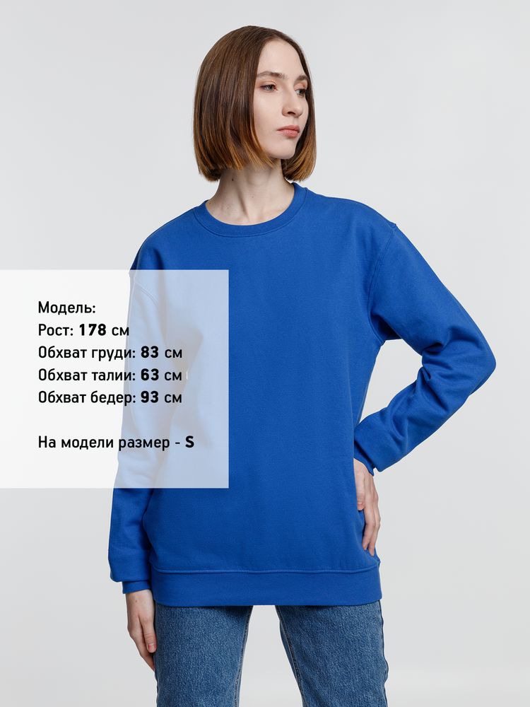 Свитшот унисекс Columbia, ярко-синий / Миниатюра WWW (1000)