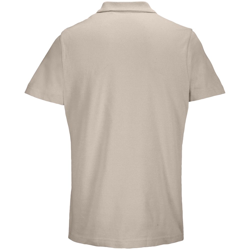 Рубашка поло унисекс Pulse, серо-бежевая / Миниатюра WWW (1000)