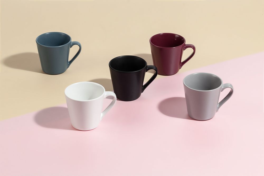 Кружка Modern Bell, матовая, серая / Миниатюра WWW (1000)