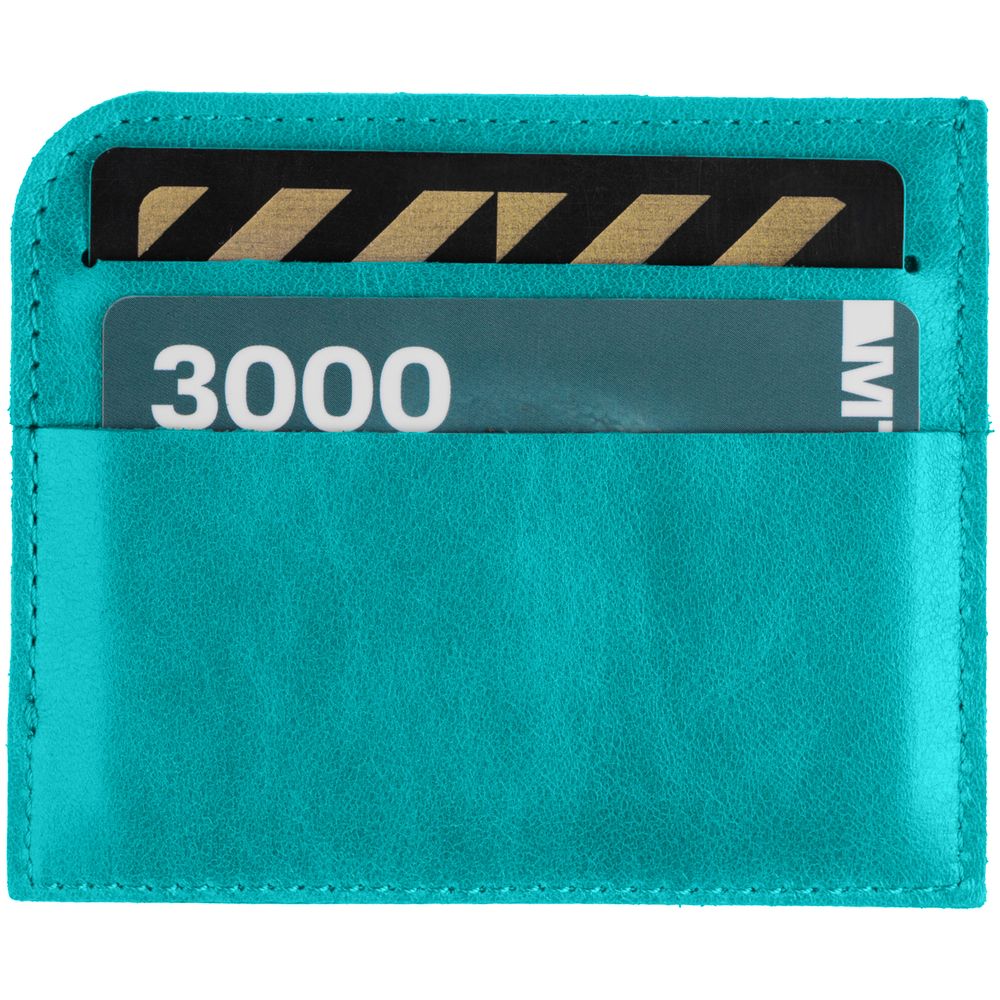 Чехол для карточек Apache, бирюзовый / Миниатюра WWW (1000)