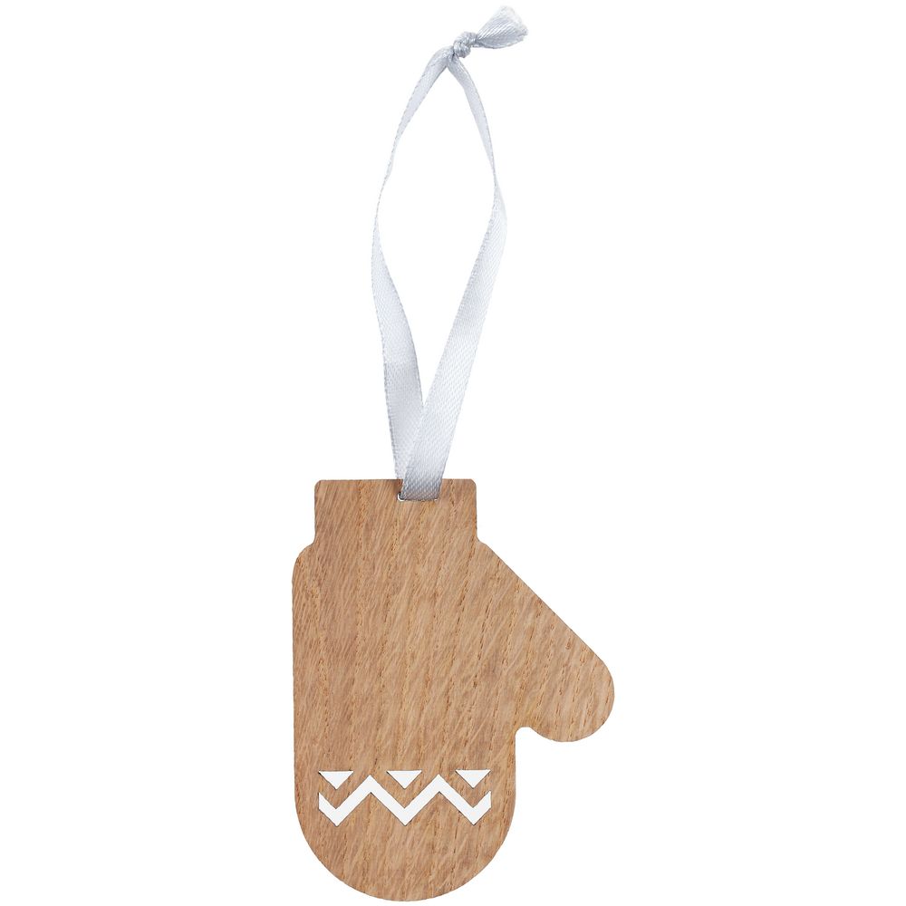 Деревянная подвеска Carving Oak, в форме варежки / Миниатюра WWW (1000)