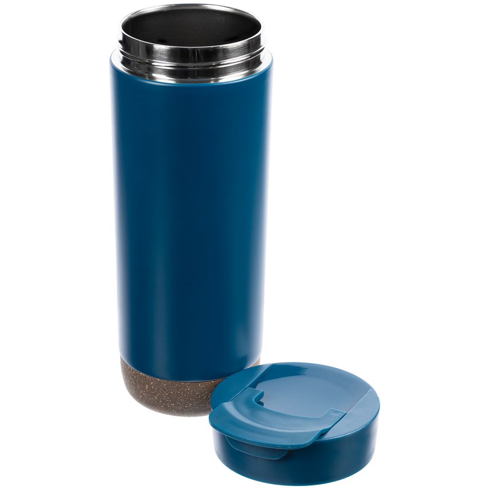 Термостакан Steady, синий / Миниатюра WWW (1000)