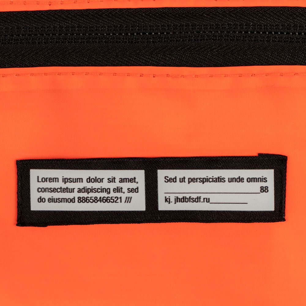 Лейбл тканевый Epsilon, S, черный / Миниатюра WWW (1000)