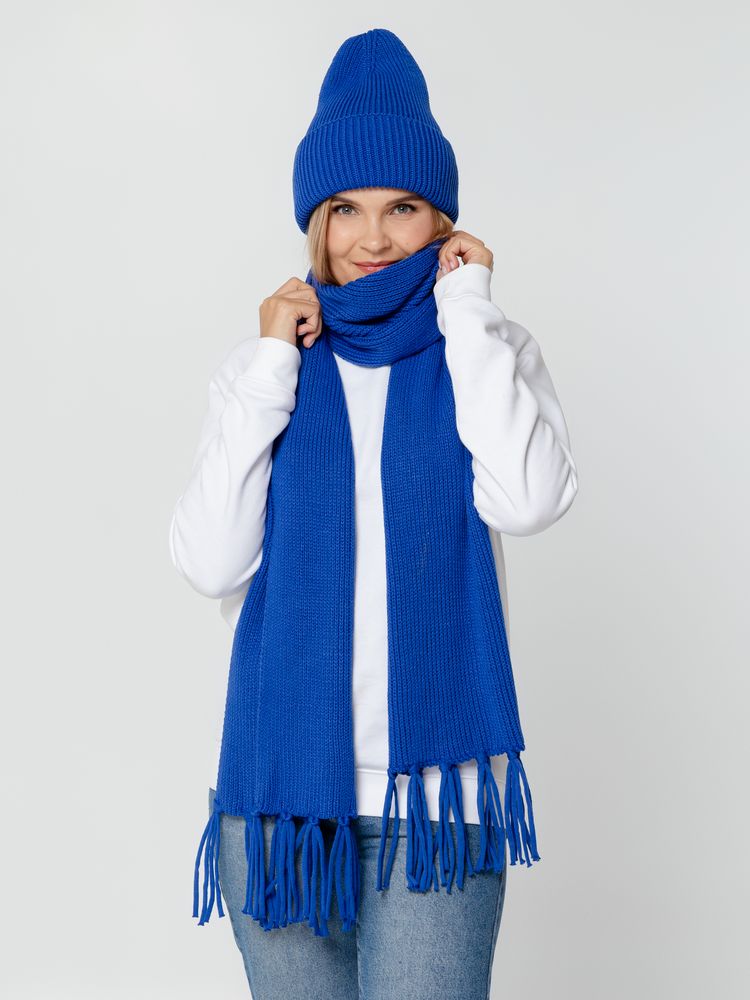 Шапка Flette, синяя (василек) / Миниатюра WWW (1000)