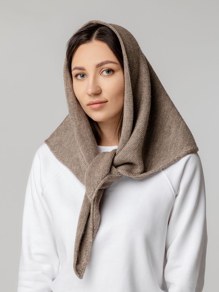 Косынка Dalia, светло-коричневая / Миниатюра WWW (1000)