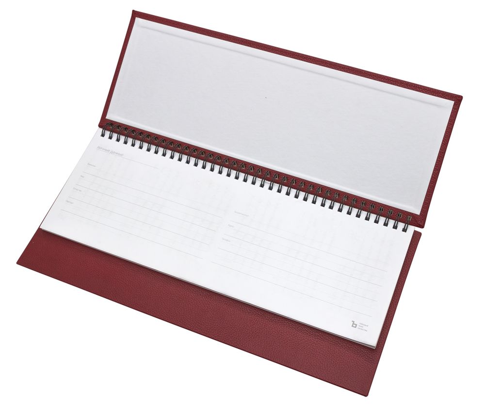 Планинг Sagrin, недатированный, красный / Миниатюра WWW (1000)