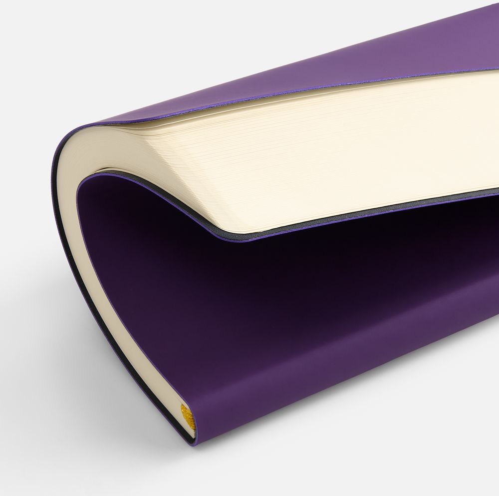 Ежедневник Flex Shall New, недатированный, фиолетовый / Миниатюра WWW (1000)