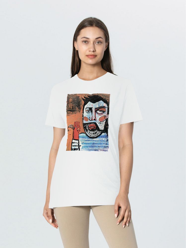 Футболка «У матросов нет вопросов», белая / Миниатюра WWW (1000)