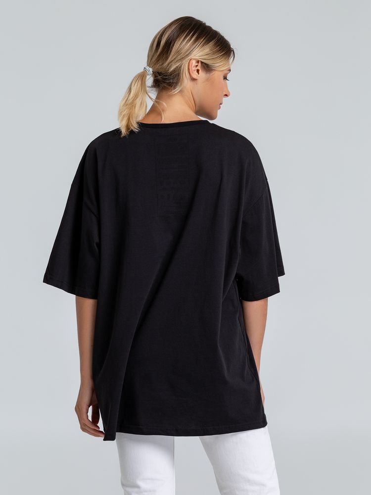 Футболка оверсайз I Need Ravnopraviya, черная / Миниатюра WWW (1000)