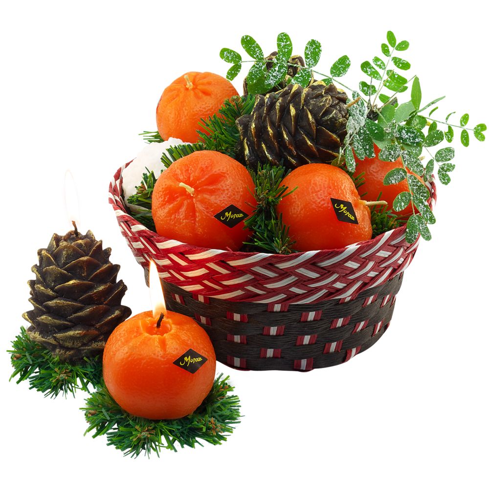 Свеча «Шишка» / Миниатюра WWW (1000)