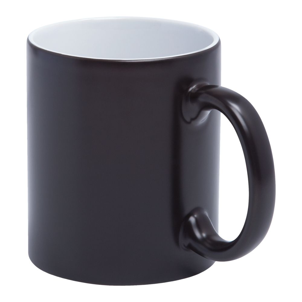 Кружка «Хамелеон», матовая, черная / Миниатюра WWW (1000)