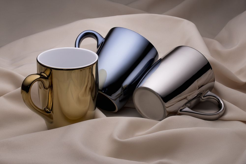 Кружка Lacerta, золотистая / Миниатюра WWW (1000)