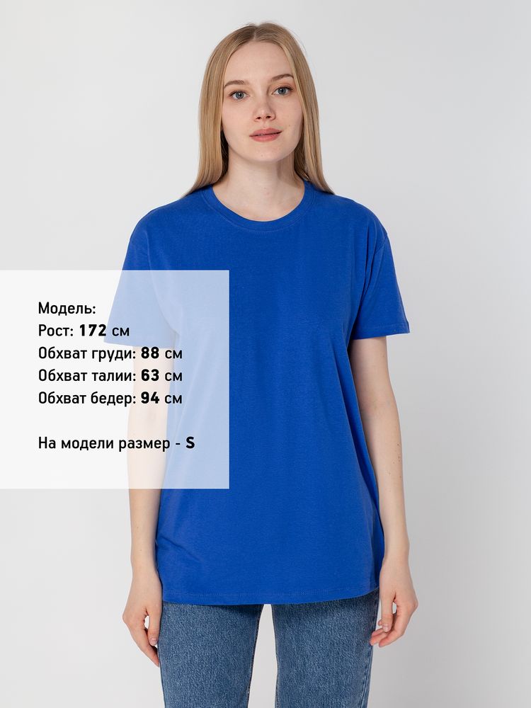 Футболка унисекс Regent 150, винтажный синий / Миниатюра модельного (1000)