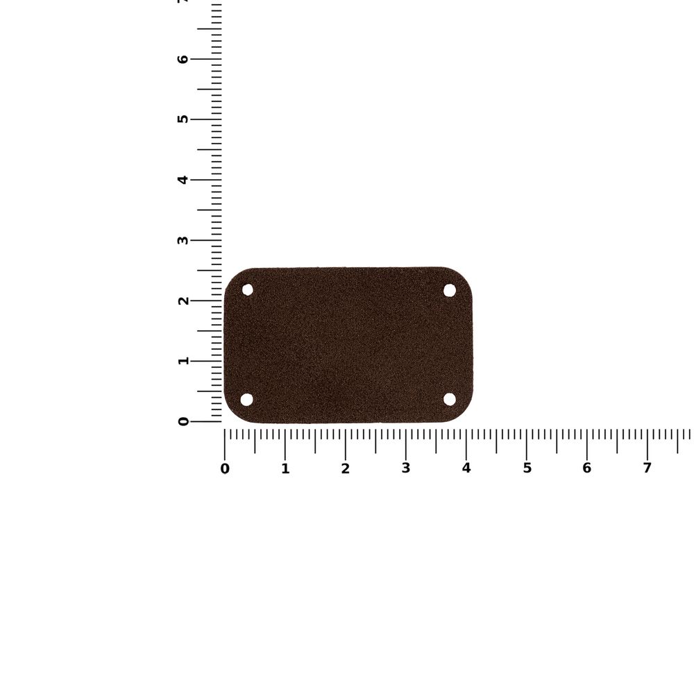 Лейбл Etha Nubuсk, S, темно-коричневый / Миниатюра WWW (1000)