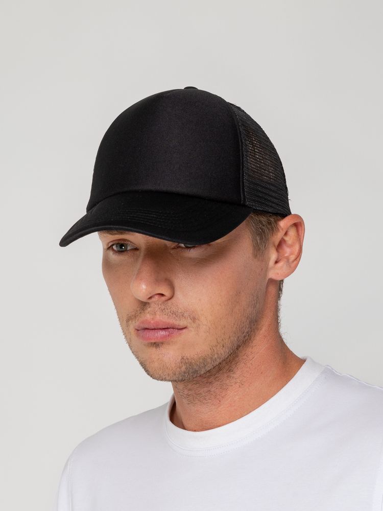 Бейсболка Sunbreaker, черная / Миниатюра WWW (1000)