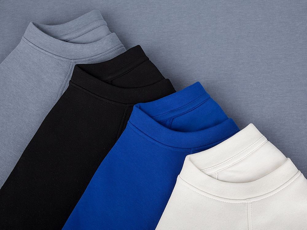 Свитшот унисекс S1, черный / Миниатюра WWW (1000)