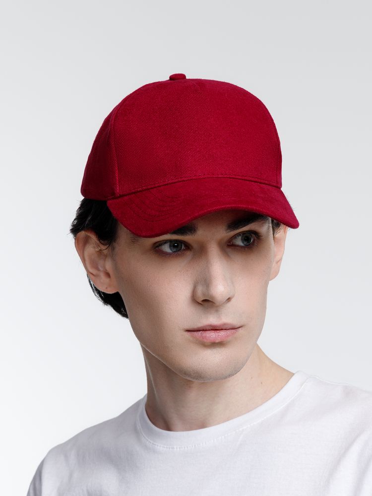 Бейсболка Standard, бордовая / Миниатюра WWW (1000)