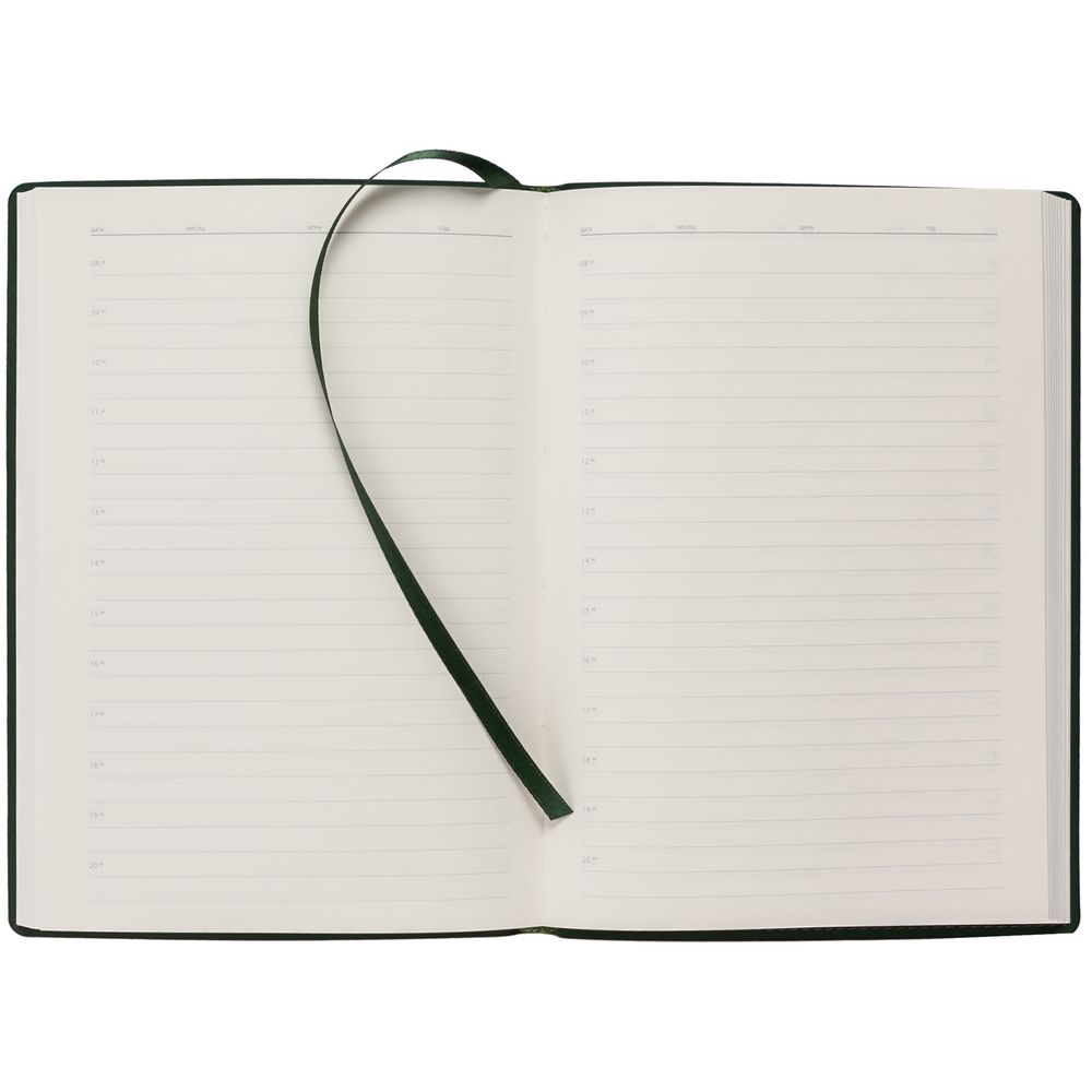 Ежедневник Tact, недатированный, зеленый / Миниатюра WWW (1000)