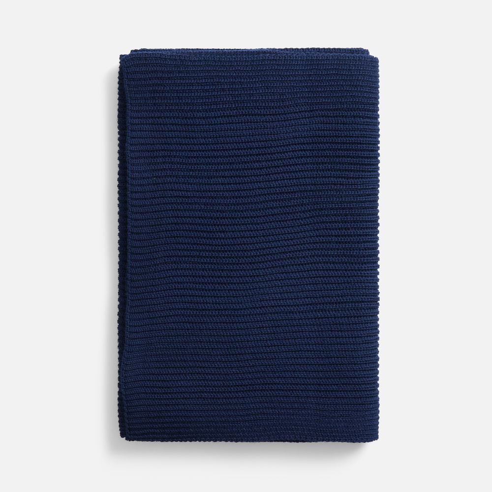 Шарф Nobilis Mono, темно-синий / Миниатюра WWW (1000)