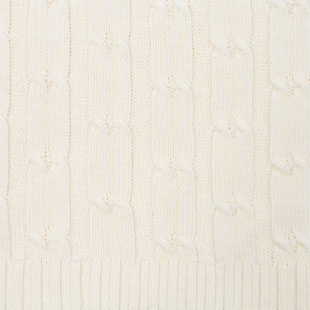 Плед Trenza, молочно-белый / Миниатюра WWW (1000)