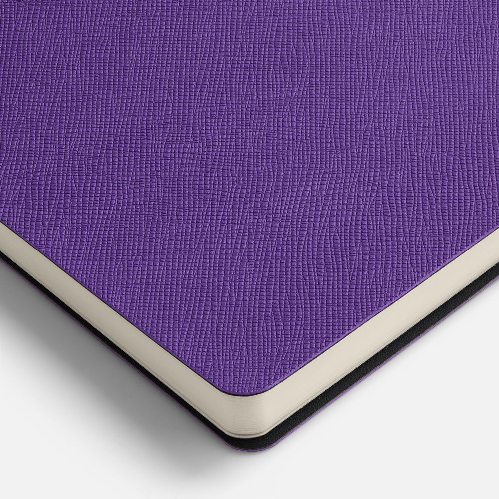 Ежедневник Lungo, недатированный, фиолетовый / Миниатюра WWW (1000)