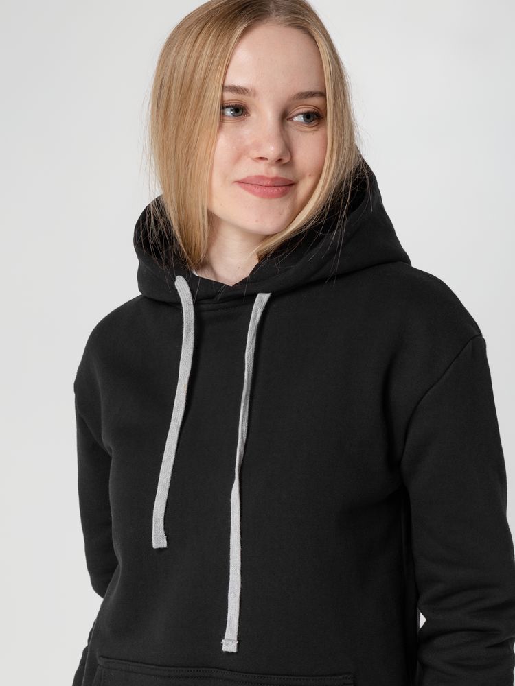 Толстовка с капюшоном Unit Kirenga Heavy, черная / Миниатюра WWW (1000)