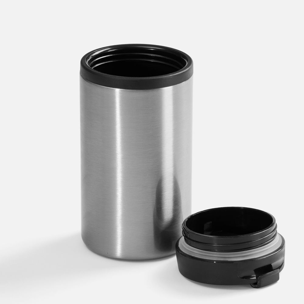 Термостакан Canella, серебристый / Миниатюра WWW (1000)