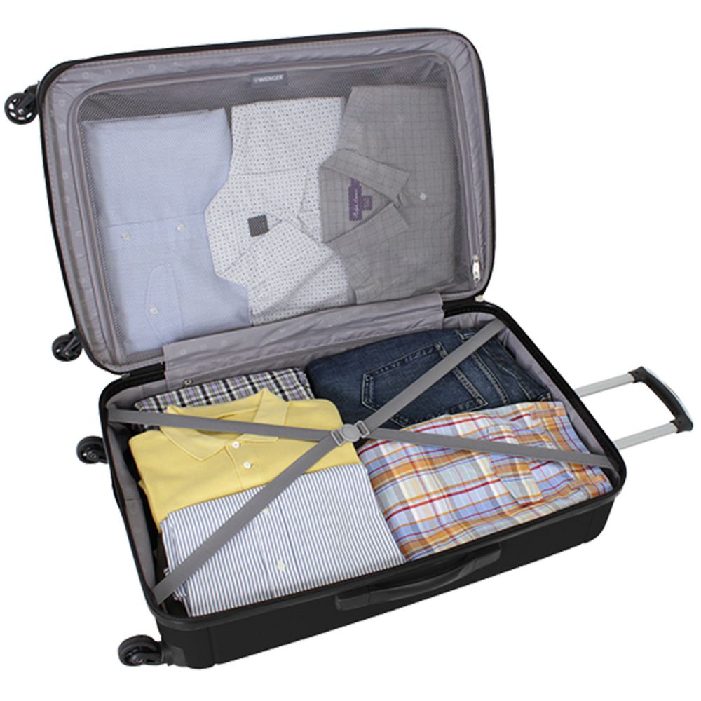 Чемодан Uster L, черный / Миниатюра WWW (1000)