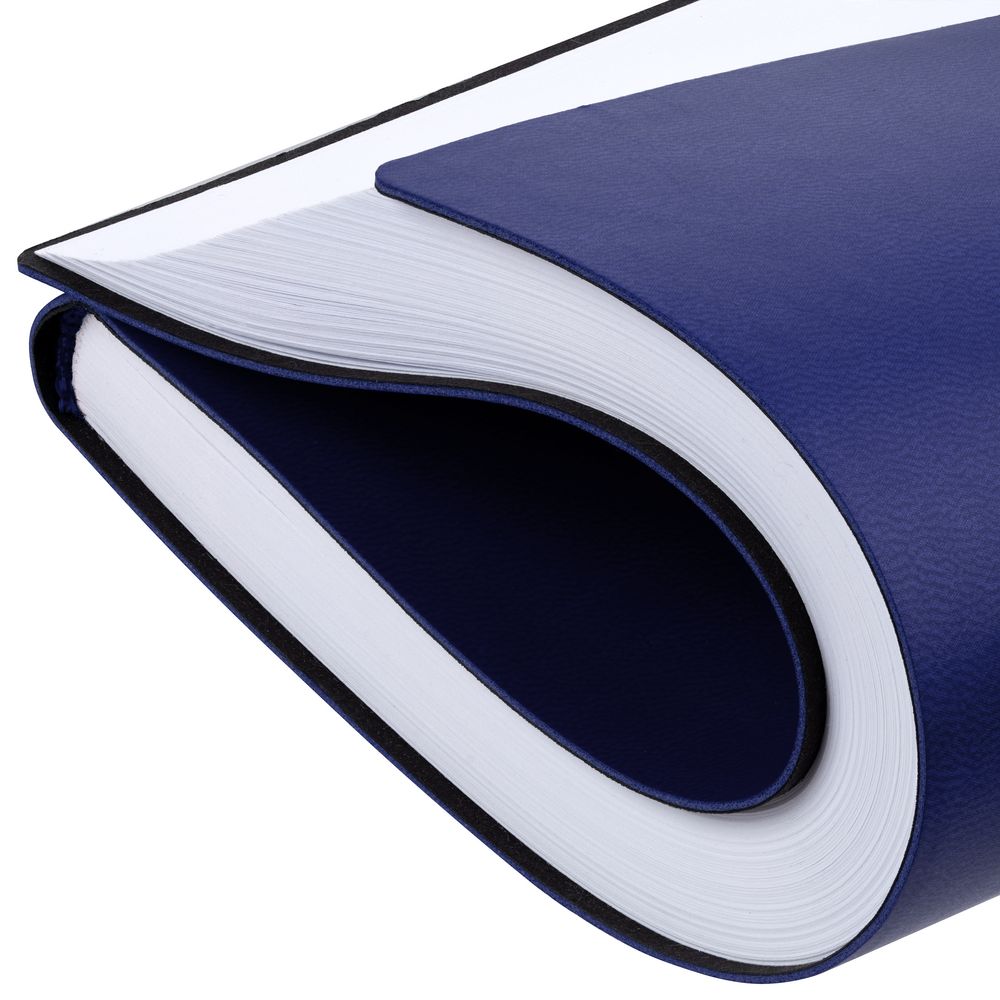 Ежедневник Latte Maxi, недатированный, синий / Миниатюра WWW (1000)