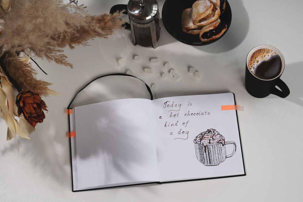 Скетчбук Object, черный / Миниатюра WWW (1000)