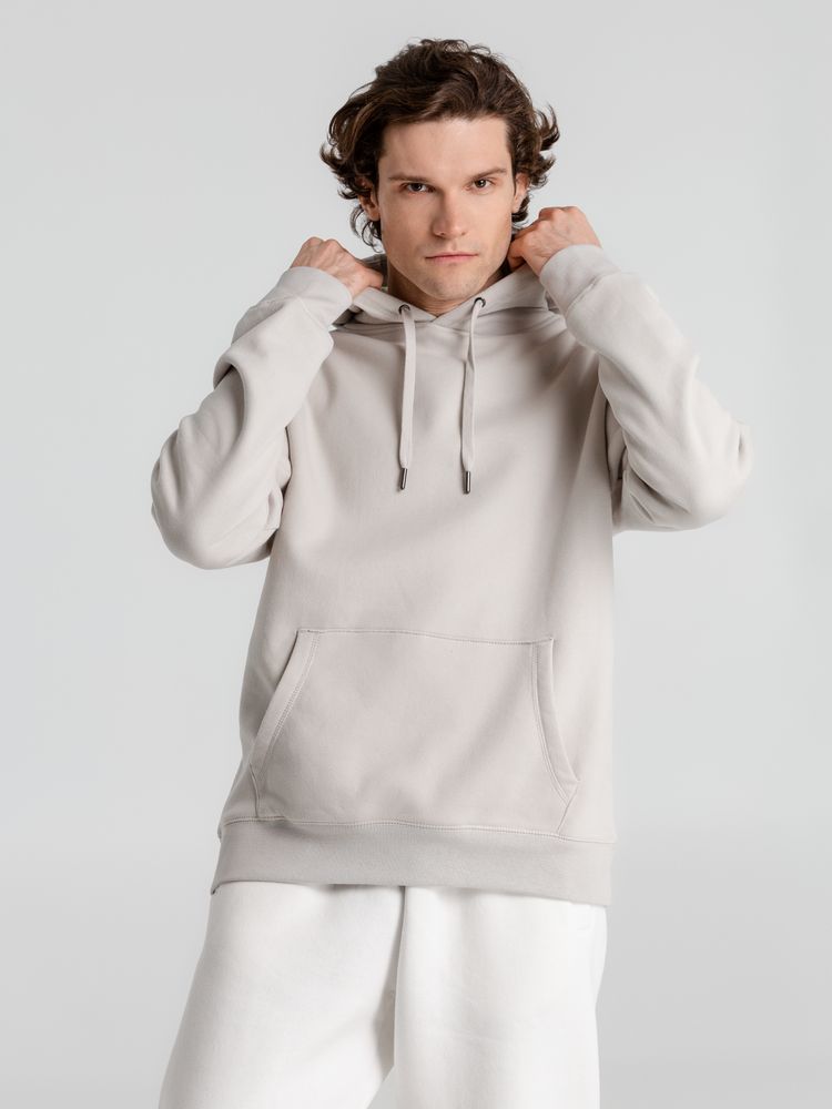 Толстовка с капюшоном унисекс King, дымчато-серая / Миниатюра WWW (1000)