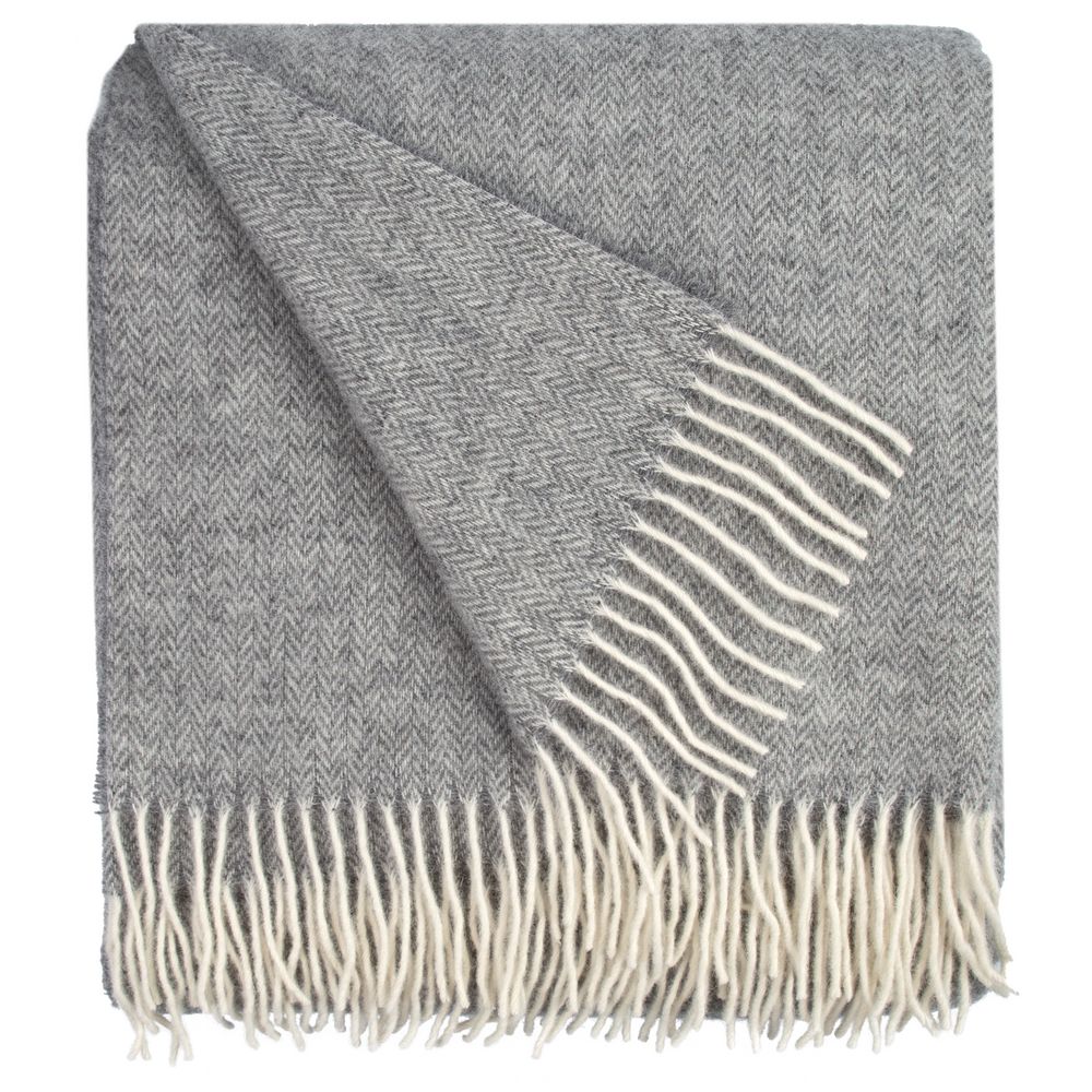 Плед Bilbo, серый / Миниатюра WWW (1000)