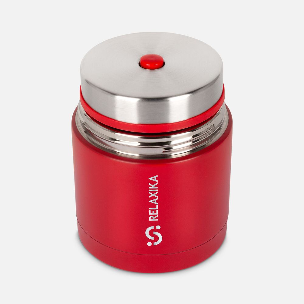 Термос для еды Relaxika 500, красный / Миниатюра WWW (1000)