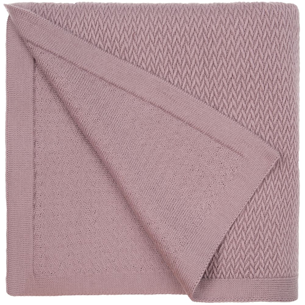 Плед Ornato, розовый (пыльная роза) / Миниатюра WWW (1000)