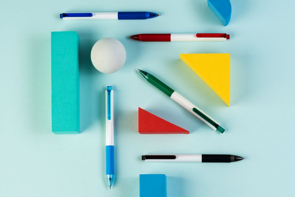 Ручка шариковая Winkel, красная / Миниатюра имиджевого (1000)