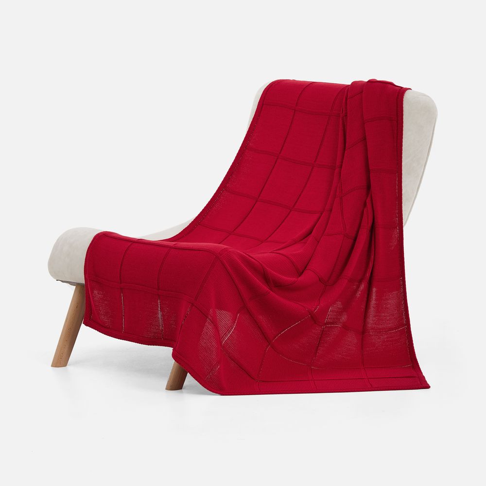 Плед Chainfield, красный / Миниатюра WWW (1000)