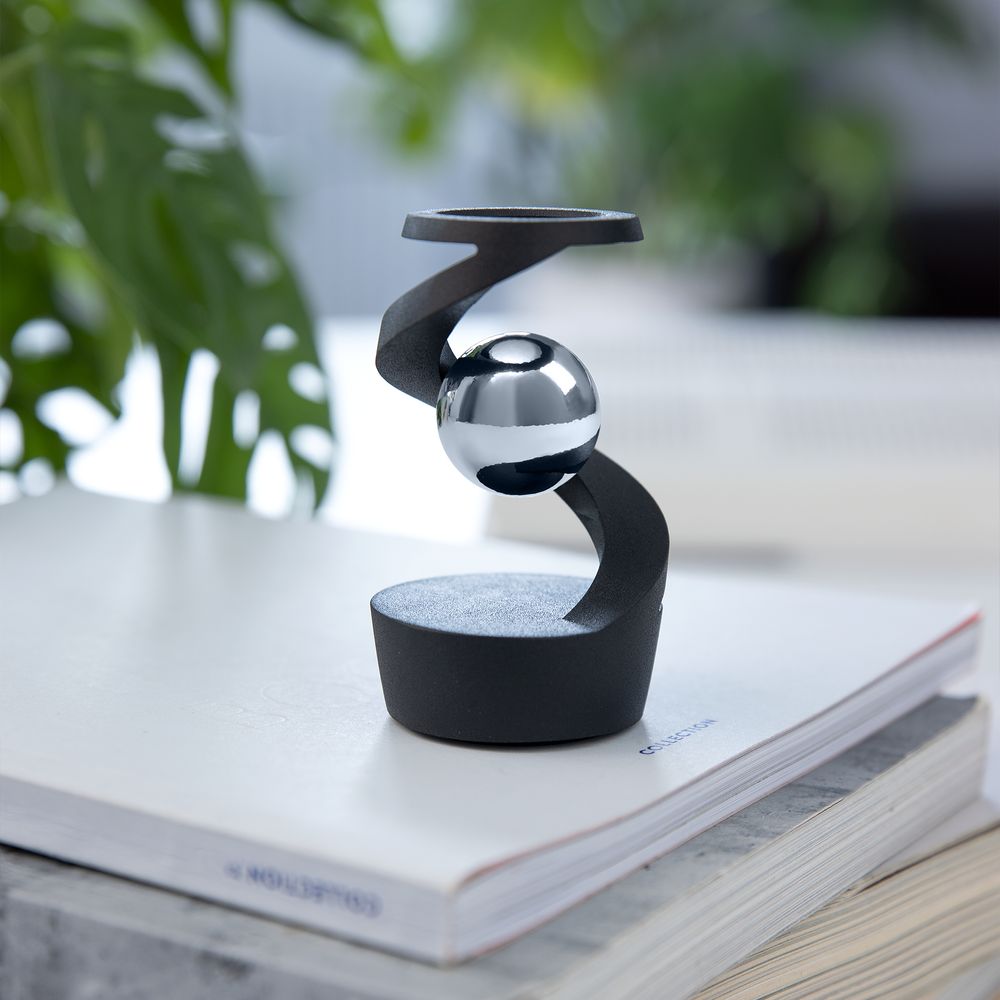 Настольный антистресс Mindflow, черный с серебристым / Миниатюра WWW (1000)