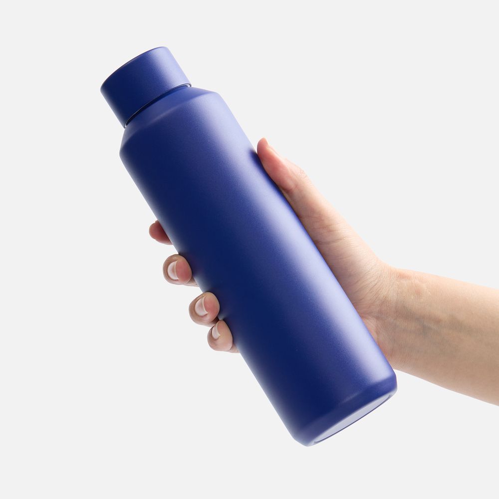 Термобутылка Tampa, синяя / Миниатюра WWW (1000)