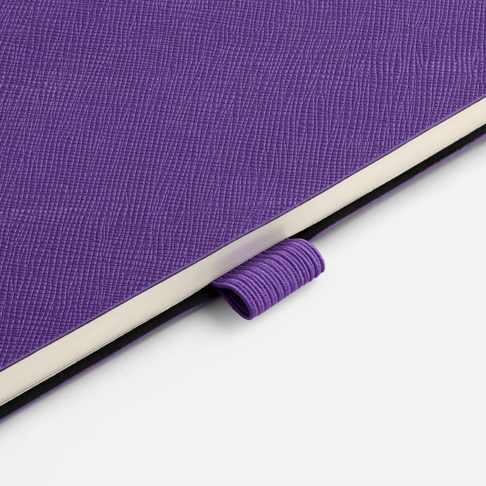 Ежедневник Lungo, недатированный, фиолетовый / Миниатюра WWW (1000)