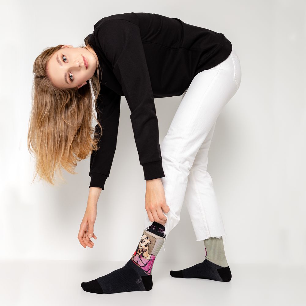 Носки «Ага... Ага... Поняла» / Миниатюра WWW (1000)