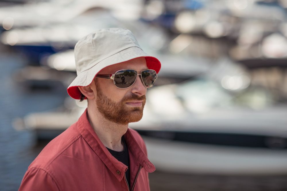 Панама Unit Summer двусторонняя, черная с серым / Миниатюра WWW (1000)